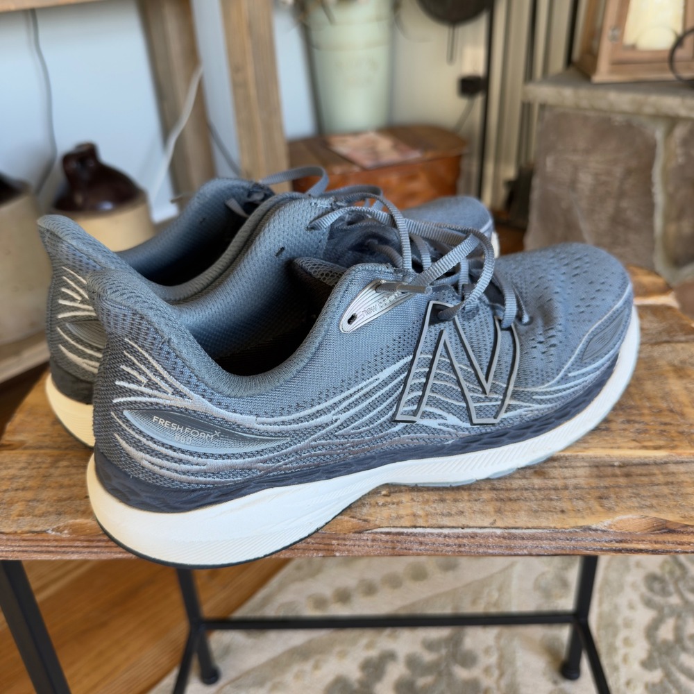New Balance Fresh Foam 860v12 Men's Running Shoes Grey‎ Size 11 - Picture 5 of 8